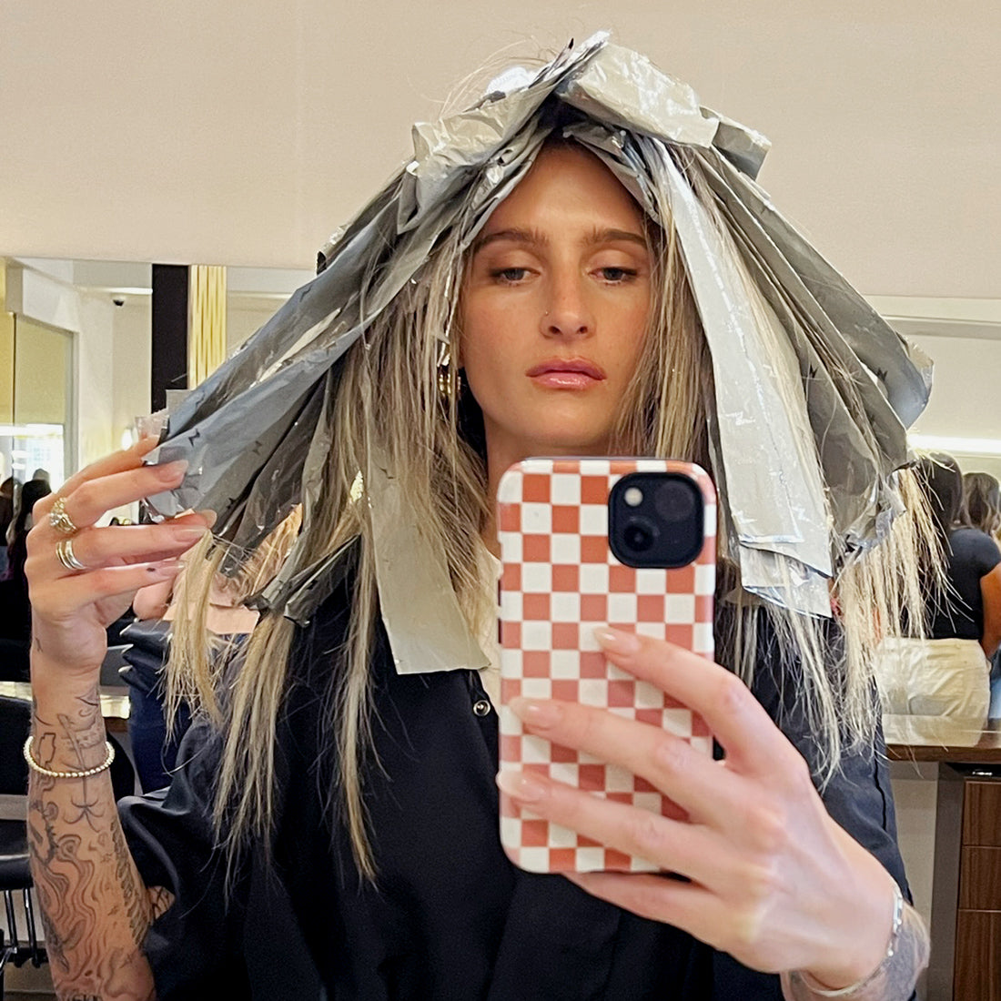 Power of hair foiling! Why use hair colouring foils and difference bet